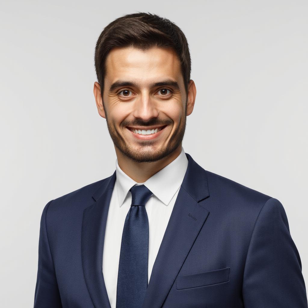 Professional AI Headshot - Business Executive Professional AI-generated headshot - Business executive in formal attire with natural lighting