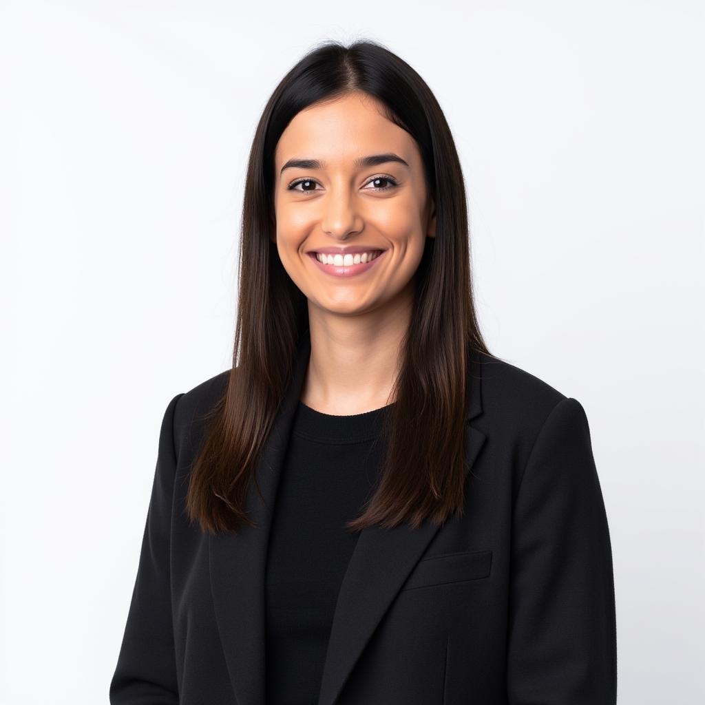 Contemporary AI Professional Portrait AI-generated professional portrait - Contemporary business style with natural expression
